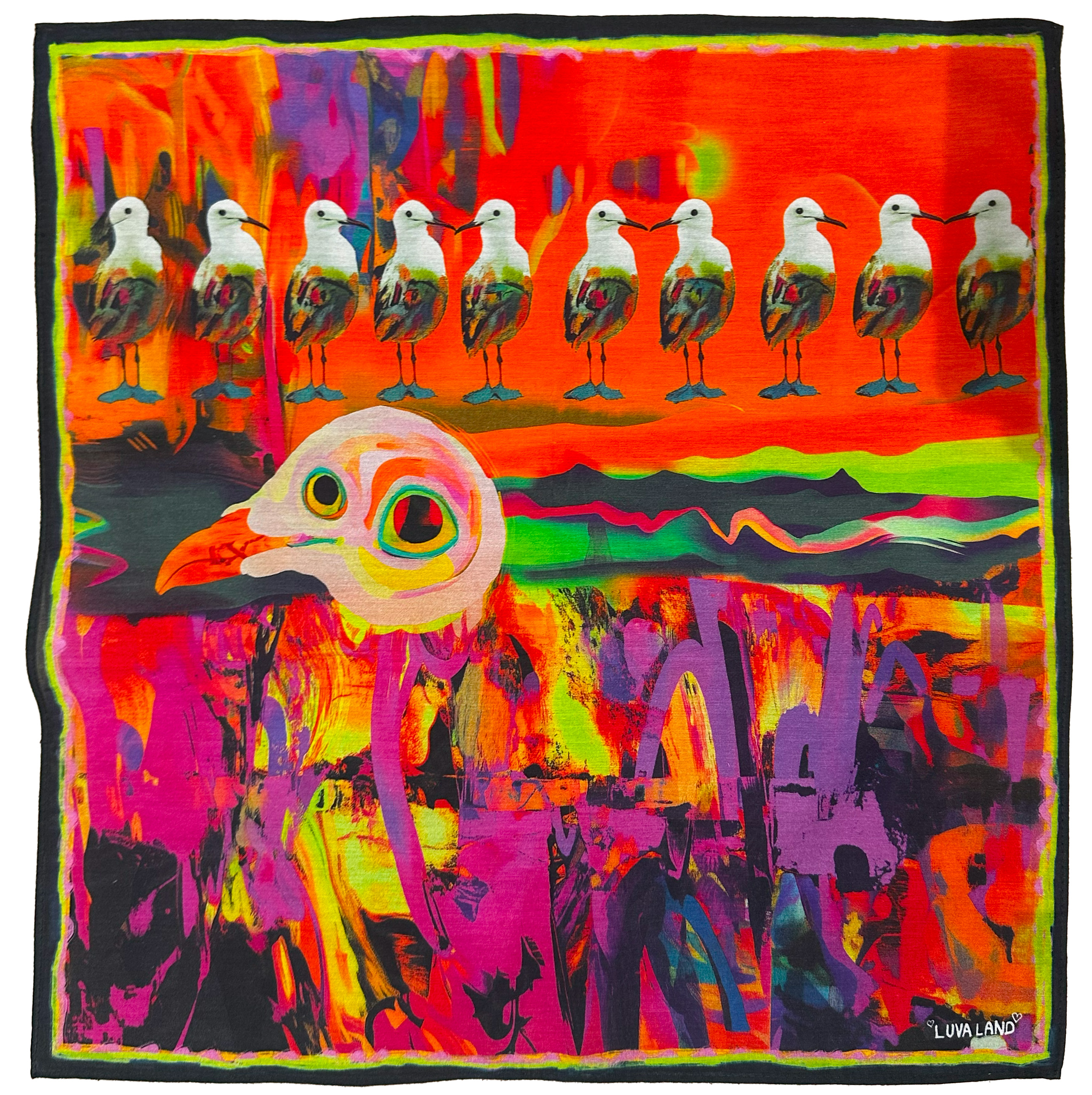 Decapitated Gull hanky